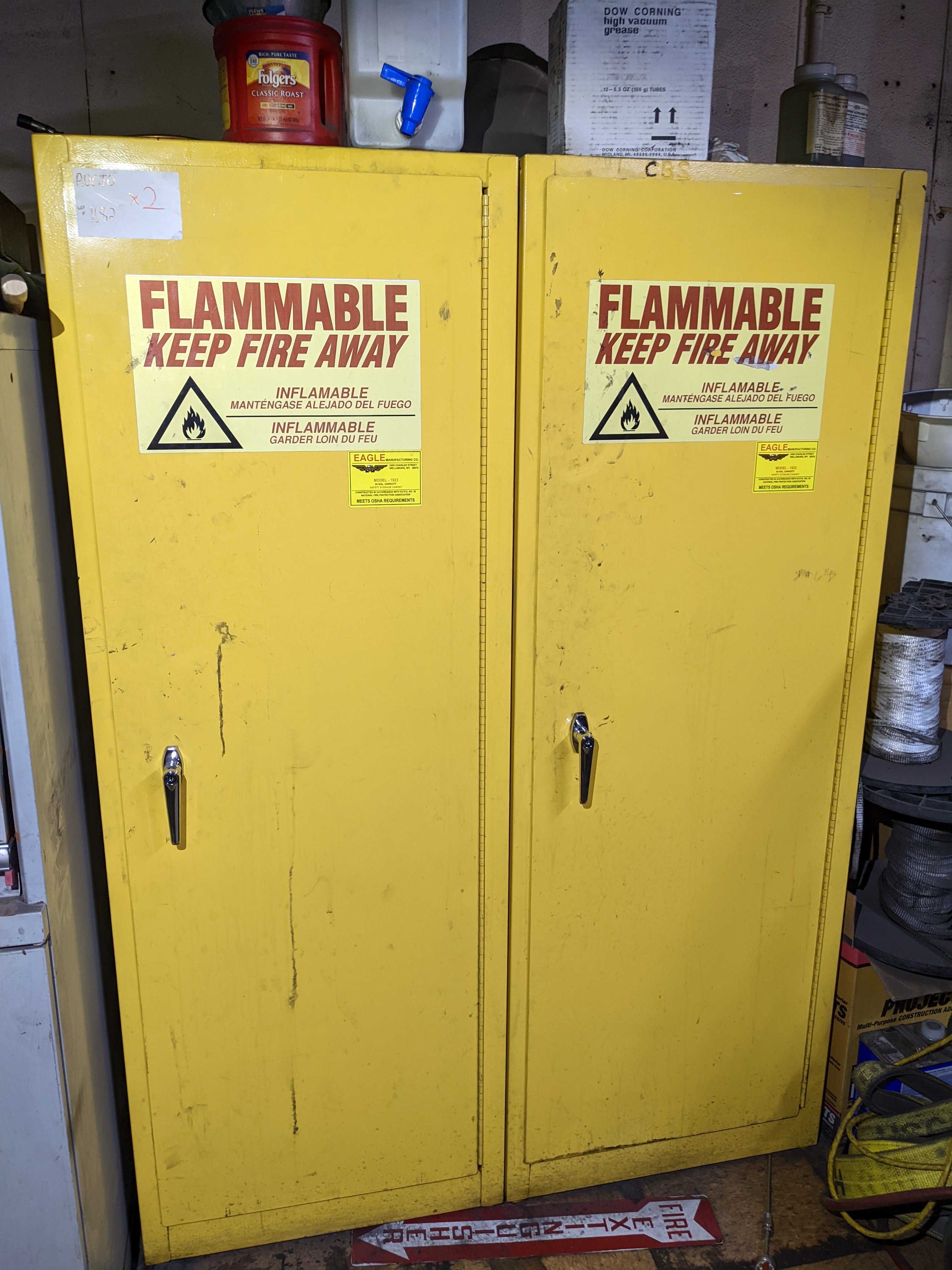 FIRE SAFETY CABINETS WITH CONTENTS - SAFETY EQUIPMENT FIRE SAFETY CABINETS WITH CONTENTS - SAFETY EQUIPMENT