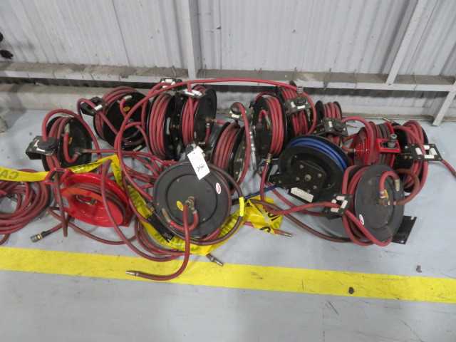 Air Hose Coil Reel (lot)-15 - MISCELLANEOUS