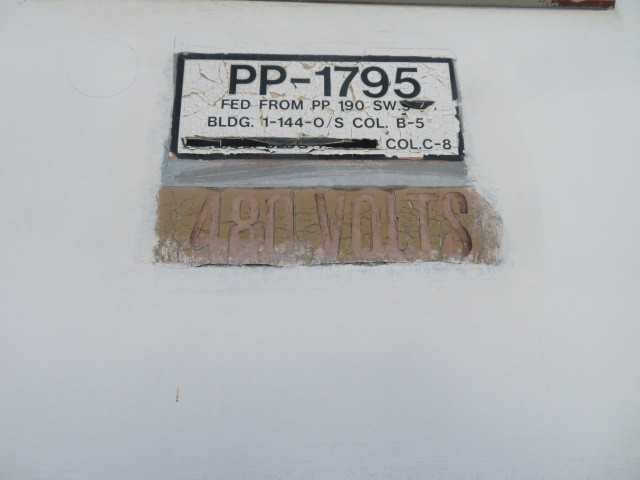Allen Bradley 480 Volt Electric Panel - MISCELLANEOUS