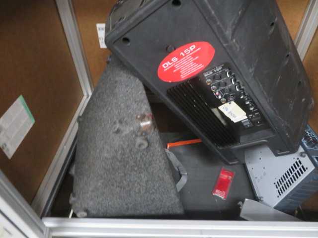 Elite Screens, Speakers, Sound System and (2) carts - MISCELLANEOUS