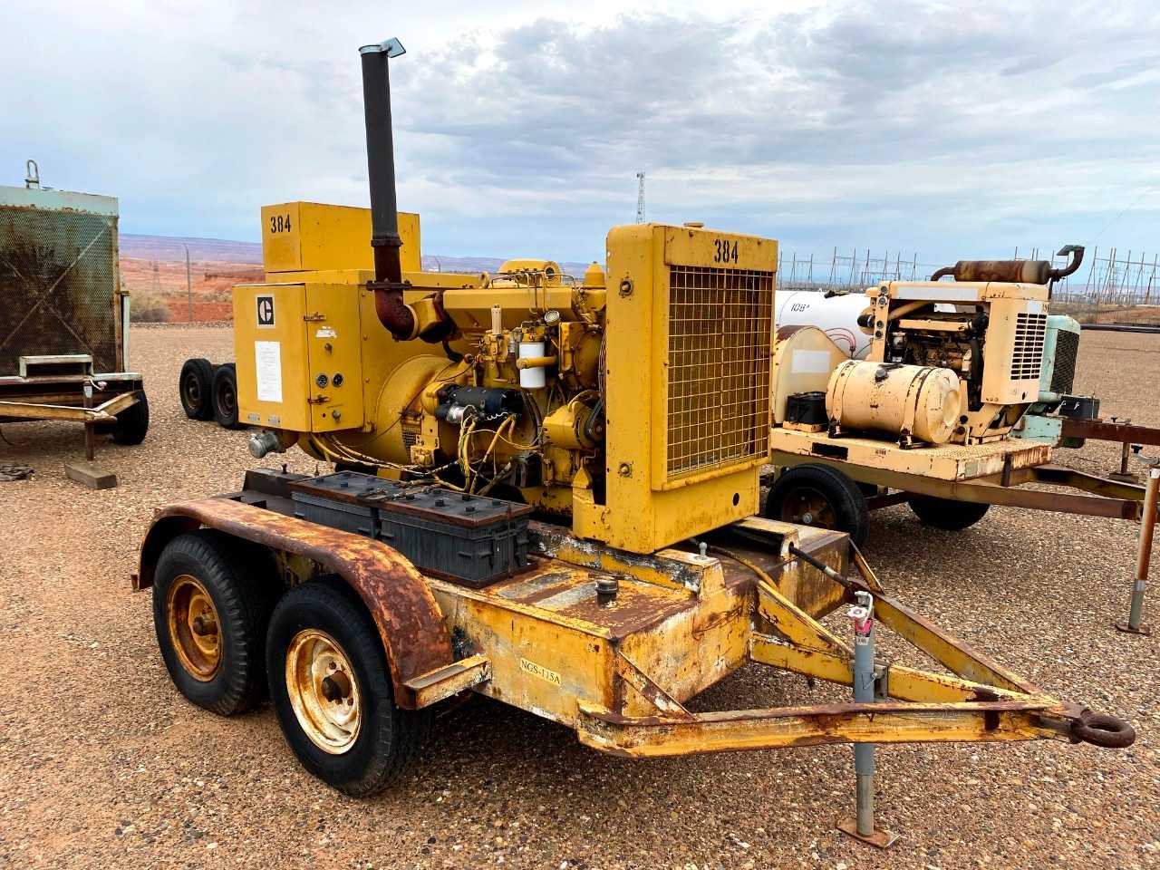 Caterpillar 3304 Diesel Generator 105KW 3PH 277/480V - STANDBY POWER GENERATOR