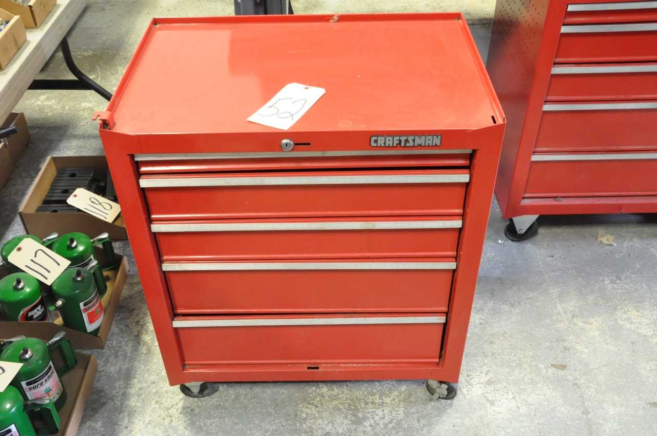 Craftsman 5-Drawer Rolling Tool Chest - TOOL STORAGE