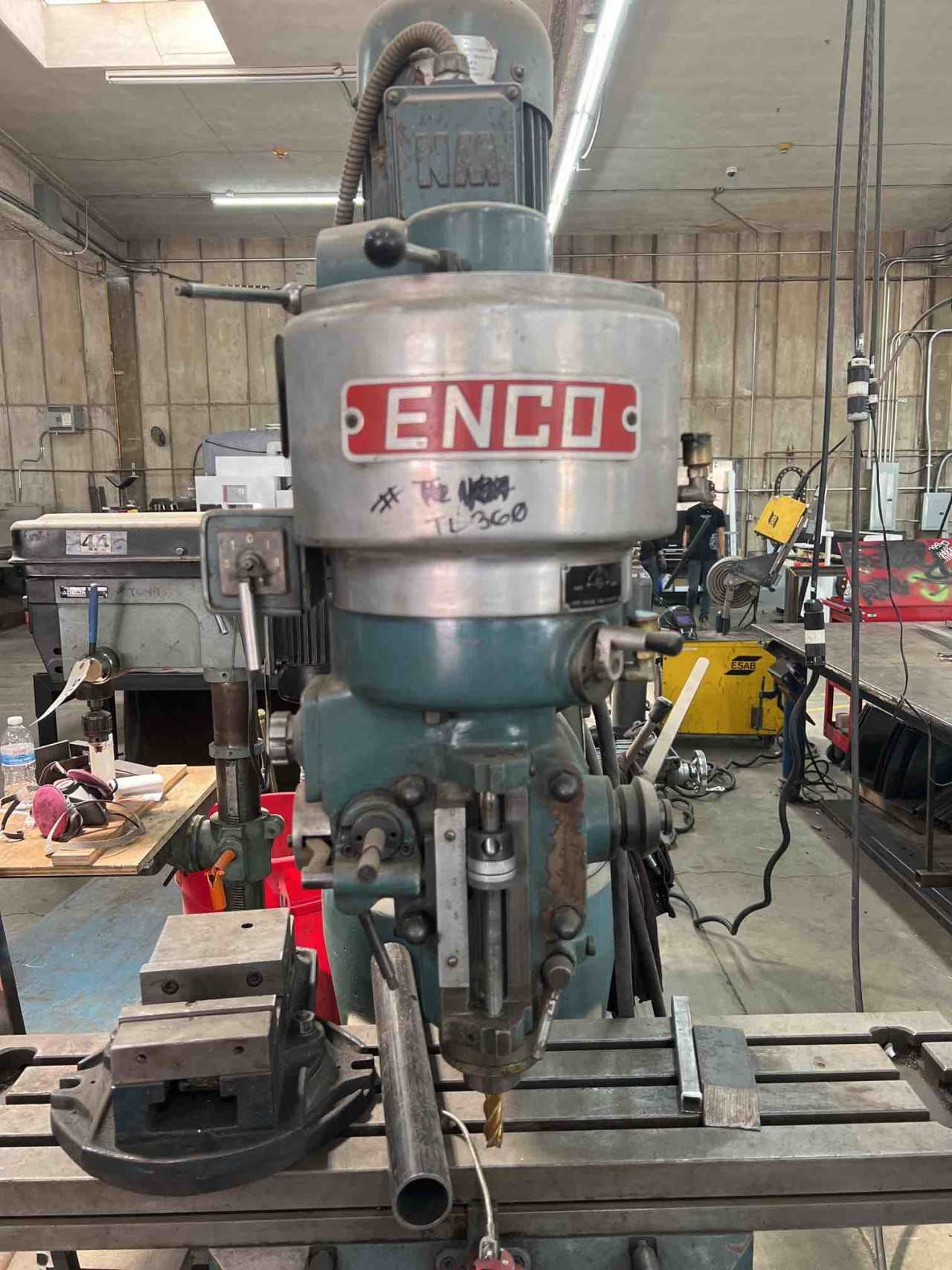 Enco Vertical Milling Machine - VERTICAL MILLING MACHINES