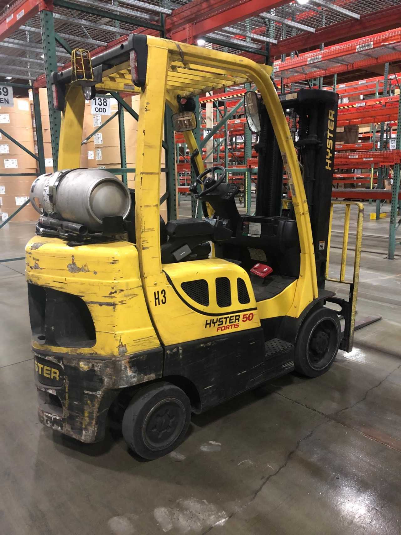 2008 Hyster S50FT LP sitdown counterbalance, Portland, OR - FORKLIFTS 2008 Hyster S50FT LP sitdown counterbalance, Portland, OR - FORKLIFTS