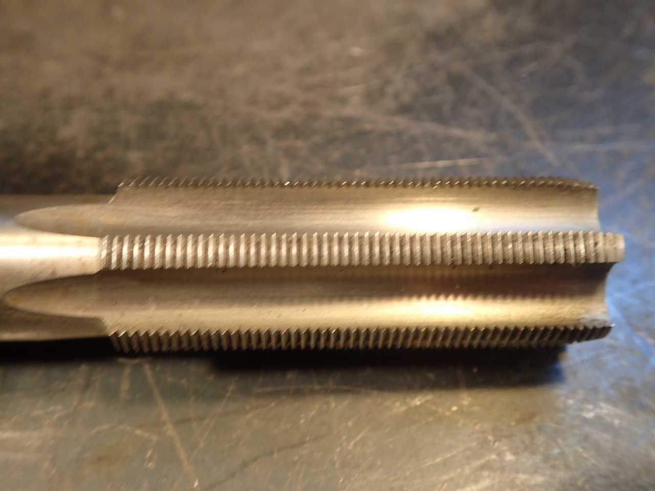 Regal Beloit 1" -20 NEF LH Hand Thread Tap: 6-Flute, 2-1/2" Long Flutes, GH3 USA - HOLEMAKING TOOLS