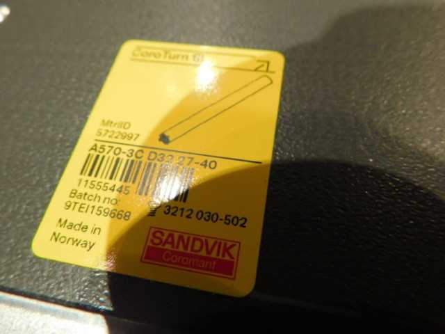 New Sandvik Silent Boring Bar - HOLEMAKING TOOLS