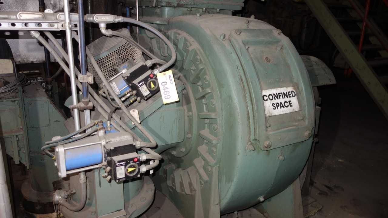 BALDOR M2548T 60HP 230/460V-AC FAN EXHAUSTER MOTOR - BLOWER FAN
