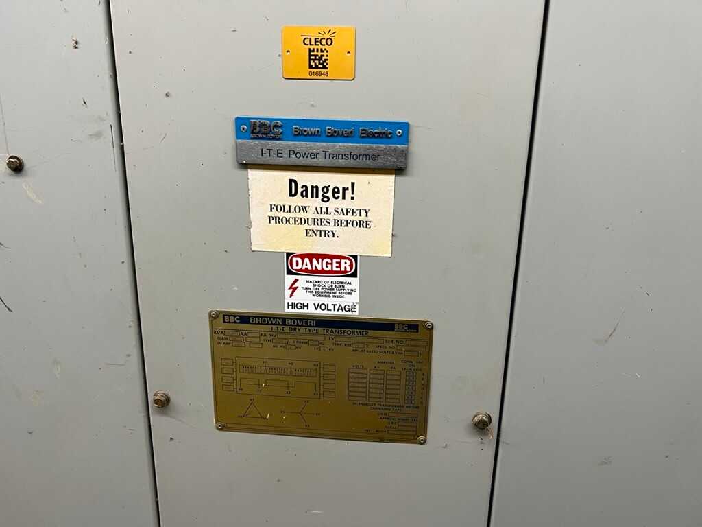 BBC 1000KVA dry transformer - CONTROL TRANSFORMERS