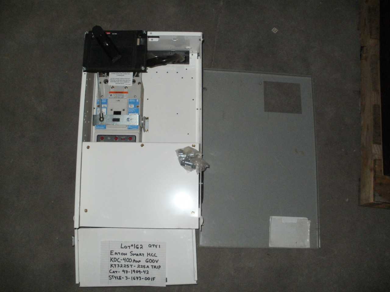EATON SMART MCC KDC-400 AMP, KT322ST-225A TRIP - MOTOR CONTROL CENTERS