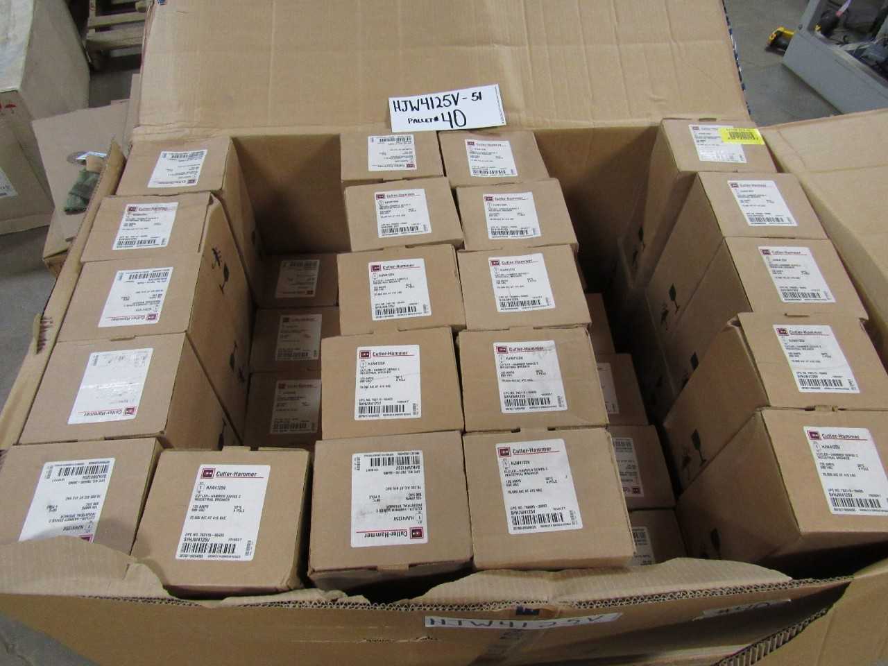 Cutler Hammer HJW4125V Circuit Breakers - CIRCUIT BREAKERS