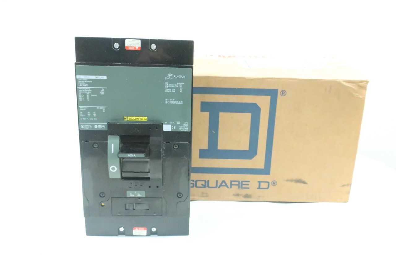 SQUARE D LAL36400 400A 3P 600V-AC CIRCUIT BREAKER - CIRCUIT BREAKERS