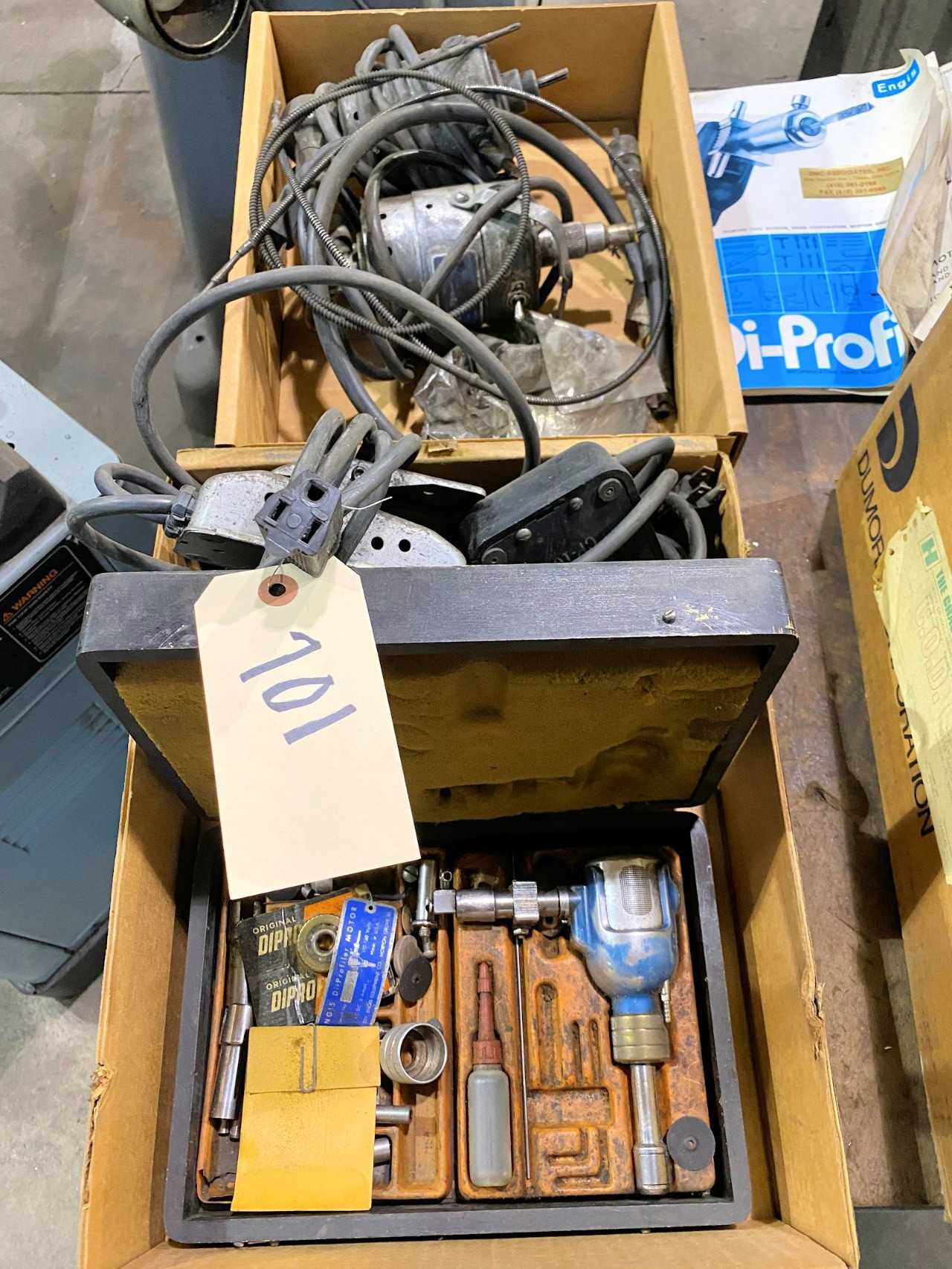 Lot) Engis Die Profilers in (2) Boxes - ELECTRIC POWER TOOLS