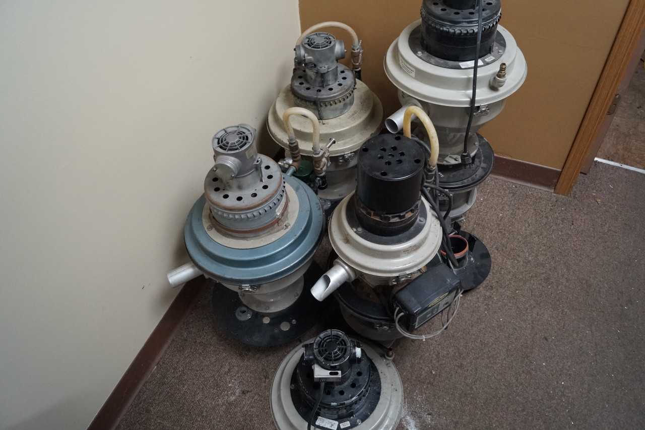 Lot of (4) Conair Loaders and Parts - PROCESS EQUIPMENT