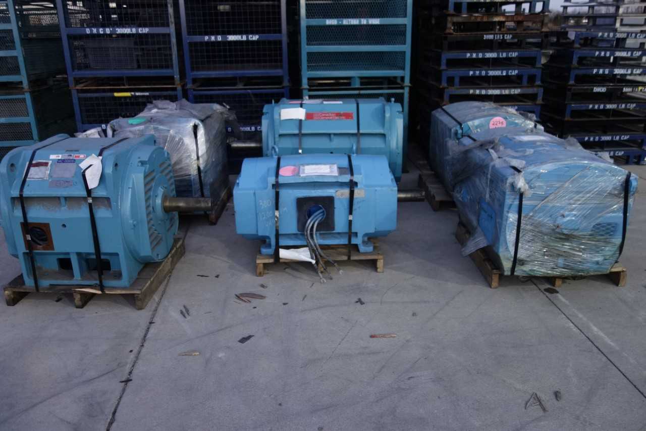 LOT OF 6 ASSORTED ELECTRICAL MOTORS - ELECTRIC MOTORS