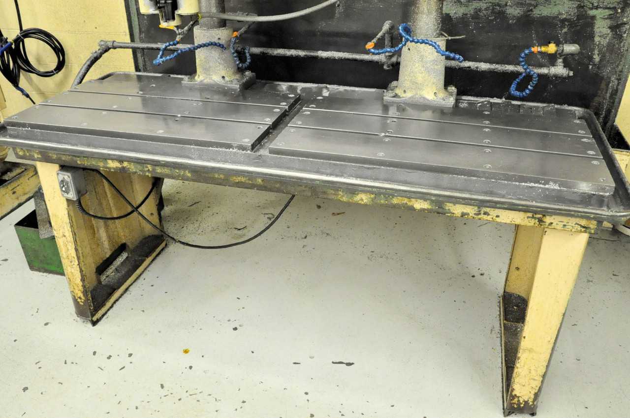 ROCKWELL DELTA 20" 2-Head Production Drill Table, (2) Drill Press - UPRIGHT DRILL PRESSES