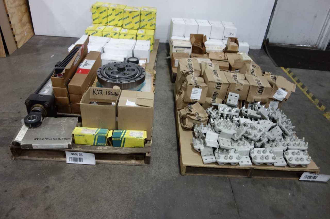 4 PALLETS OF ASSORTED MRO - INDUSTRIAL PARTS