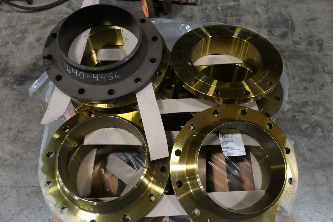 1 PALLET OF 14IN IRON FLANGES - PROCESS EQUIPMENT