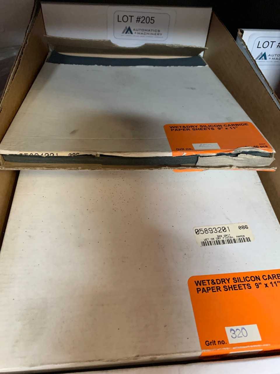 Wet/Dry Silicone Carbide Paper Sheets - MACHINING ACCESSORIES & TOOLING Wet/Dry Silicone Carbide Paper Sheets - MACHINING ACCESSORIES & TOOLING