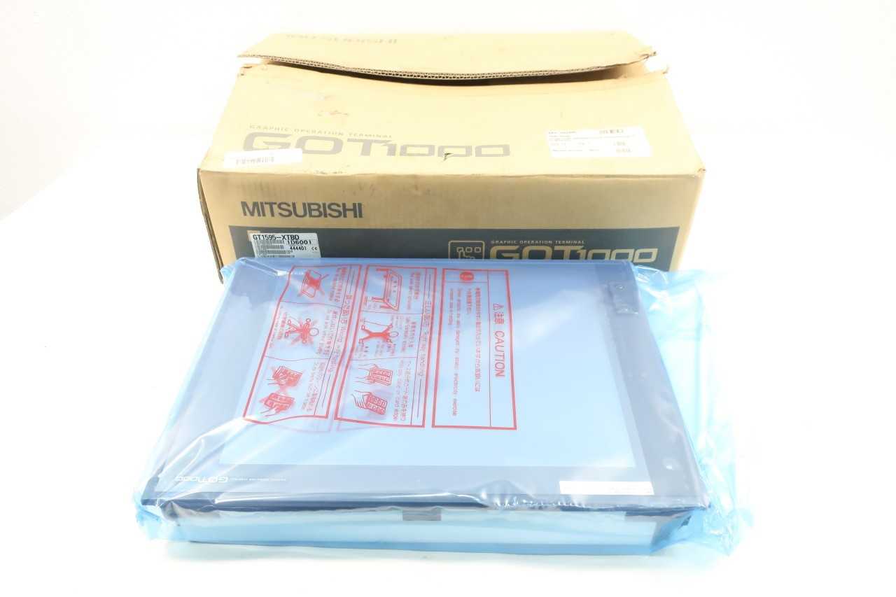 MITSUBISHI GT1595-XTBD OPERATOR INTERFACE PANEL - AUTOMATION & CONTROLS