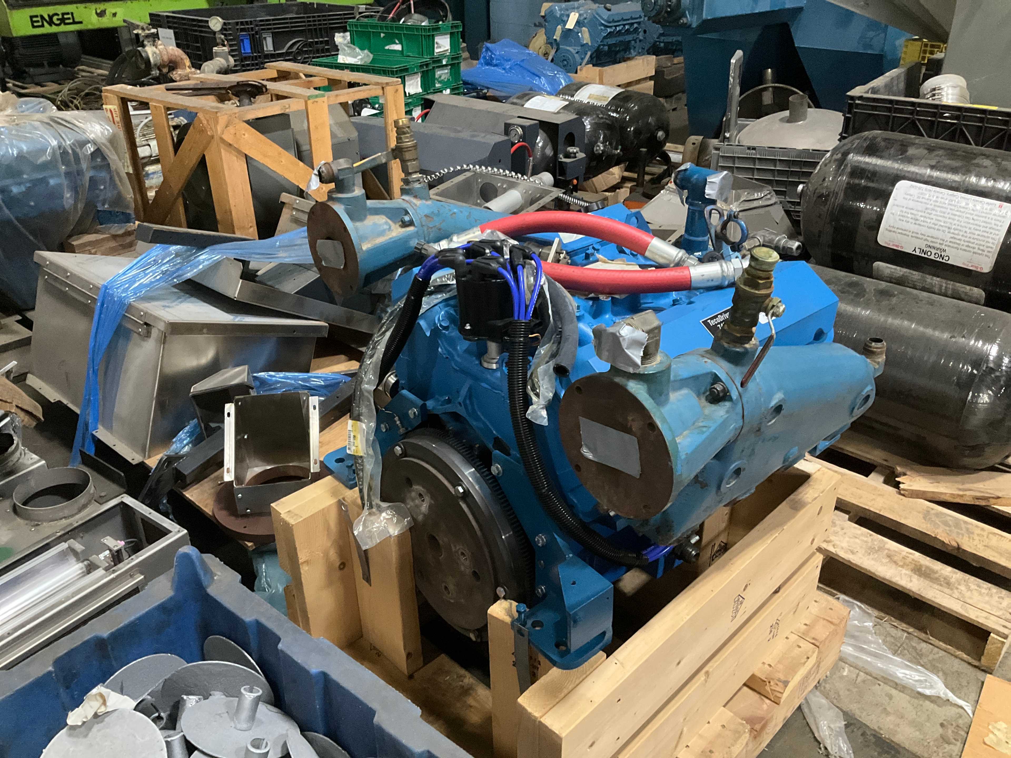 QTY 4 -TECODRIVE 7400 MOTOR - MOTOR