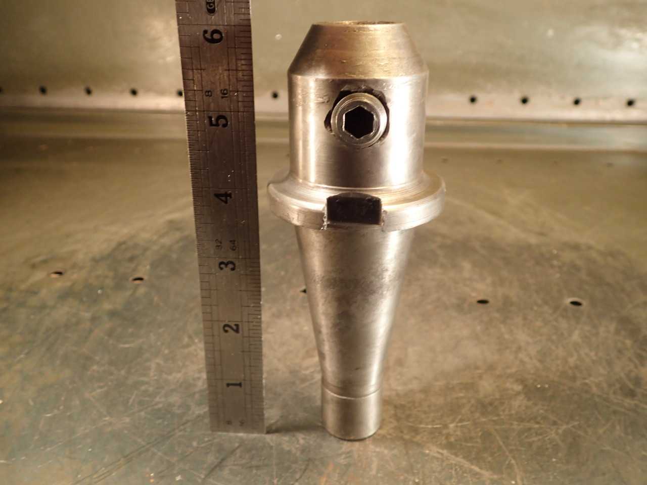 Brown & Sharpe #40 3/4 End Mill Tool Holder 2-1/4 Projection NMTB-40 Taper Shank - MACHINING ACCESSORIES & TOOLING