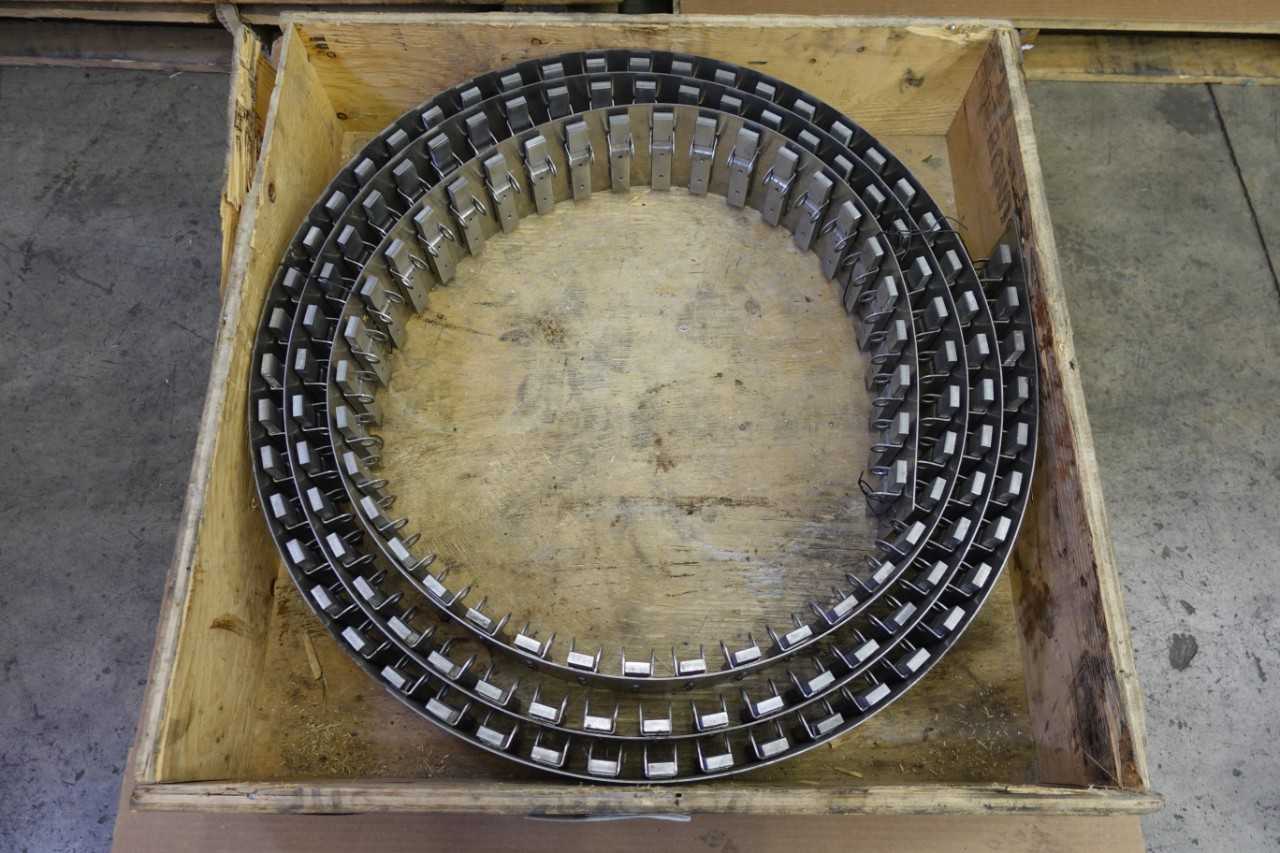 LOT OF 3 ALBANY STD-C-287 DOMINION 130D80031 X 267" FLEXIBLE BLADE HOLDERS - ELECTRIC POWER TOOLS