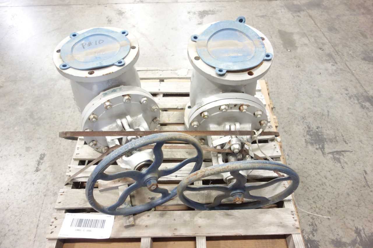 LOT OF 2 POWELL GLOBE VALVES - GLOBE VALVE