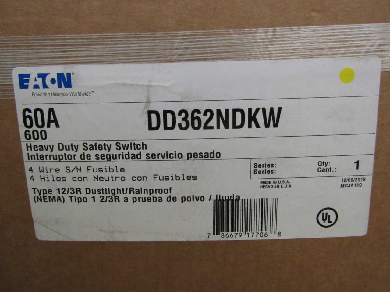 Quantity of 3x DD362NDKW Switches - ELECTRICAL COMPONENTS Quantity of 3x DD362NDKW Switches - ELECTRICAL COMPONENTS