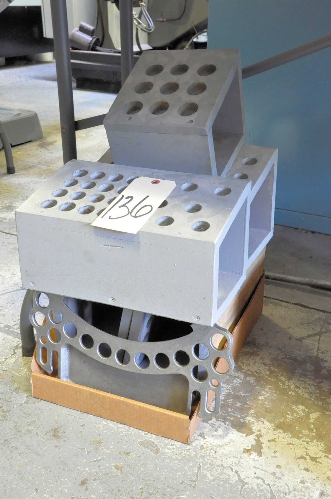 Lot-R8 Collet Stands in (1) Box Under (1) Table - ELECTRIC POWER TOOLS