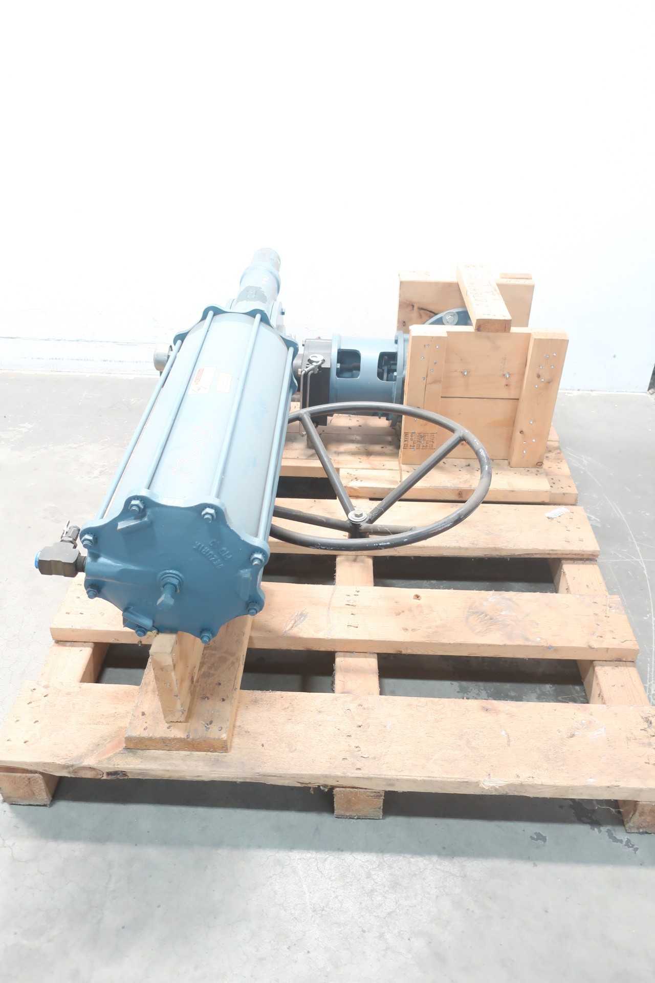 DEZURIK 9485032R002 MANUAL IRON FLANGED CONTROL VALVE 8IN - CONTROL VALVE