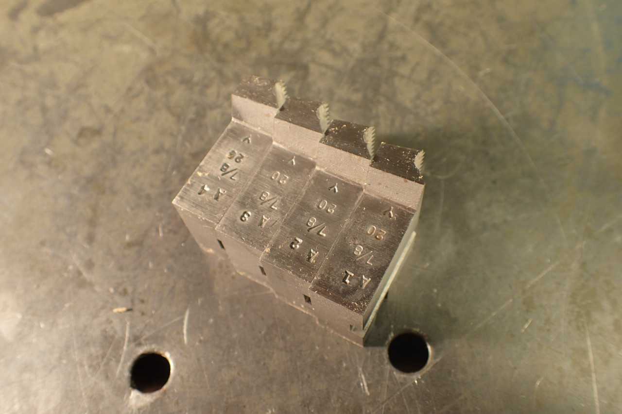 TRW/Greenfield Geometric 1" DS Thread Chasers 7/8" -20 NS Projection Type - MACHINING ACCESSORIES & TOOLING
