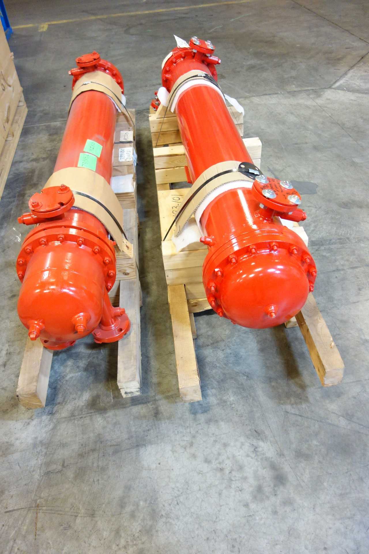 LOT OF 2 NATIONAL HEAT EXCHANGERS
