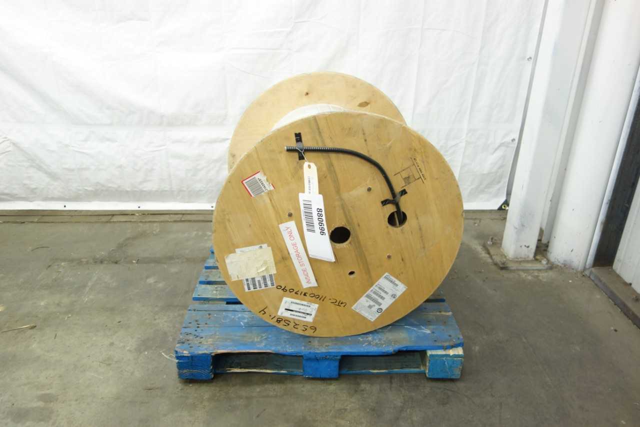 SPOOL OF 6 STRAND, SINGLE MODE, GEL-FREE,, ARMOURED CABLE WIRE - ELECTRICAL COMPONENTS