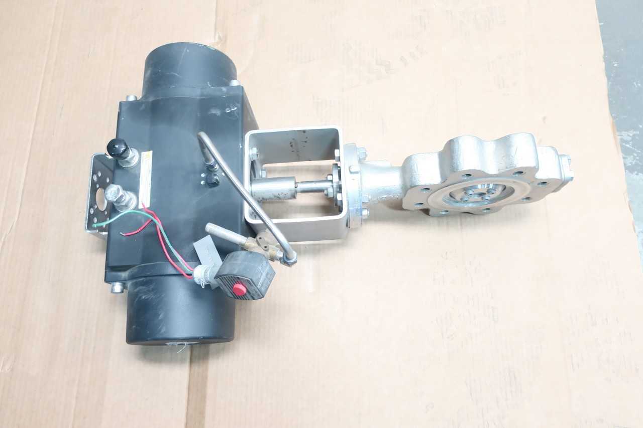 VANESSA PNEUMATIC STAINLESS STAINLESS LUGGED 4IN BUTTERFLY VALVE - BUTTERFLY VALVE
