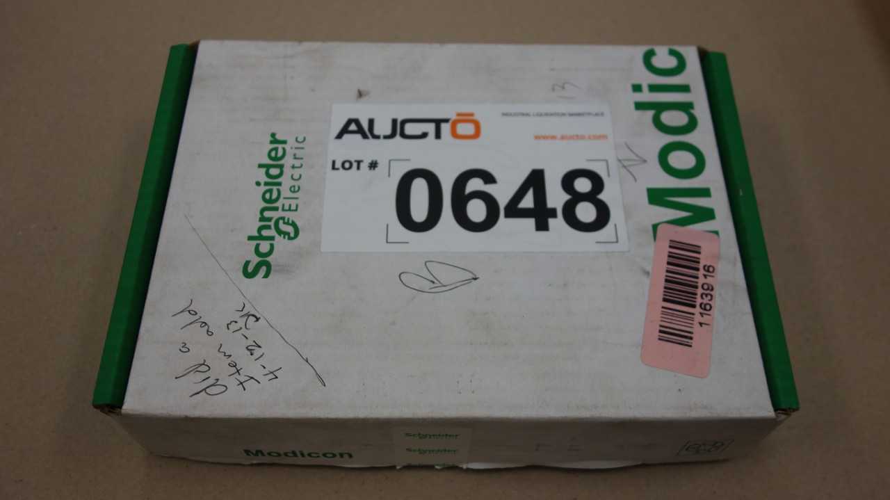 SCHNEIDER 170AAI03000 I/O BASE ANALOG MODULE - AUTOMATION & CONTROLS