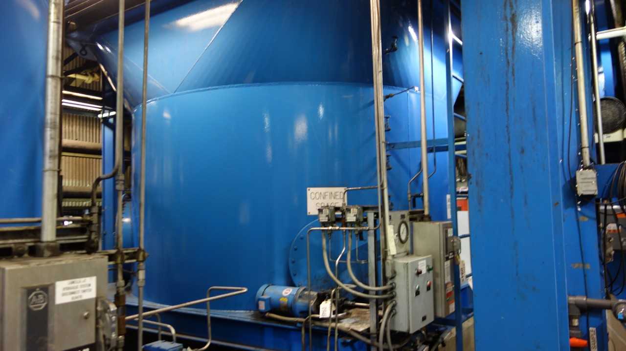 US FILTERS LAMELLA GRAVITY SETTLER TANK - PROCESS EQUIPMENT
