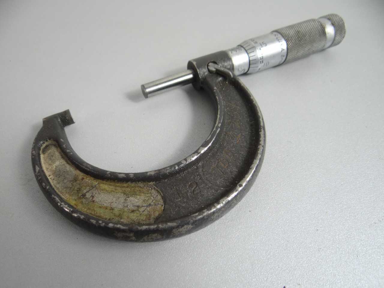 Brown And Sharpe 1 to 2 Outside Micrometer 0001 - MACHINING ACCESSORIES & TOOLING