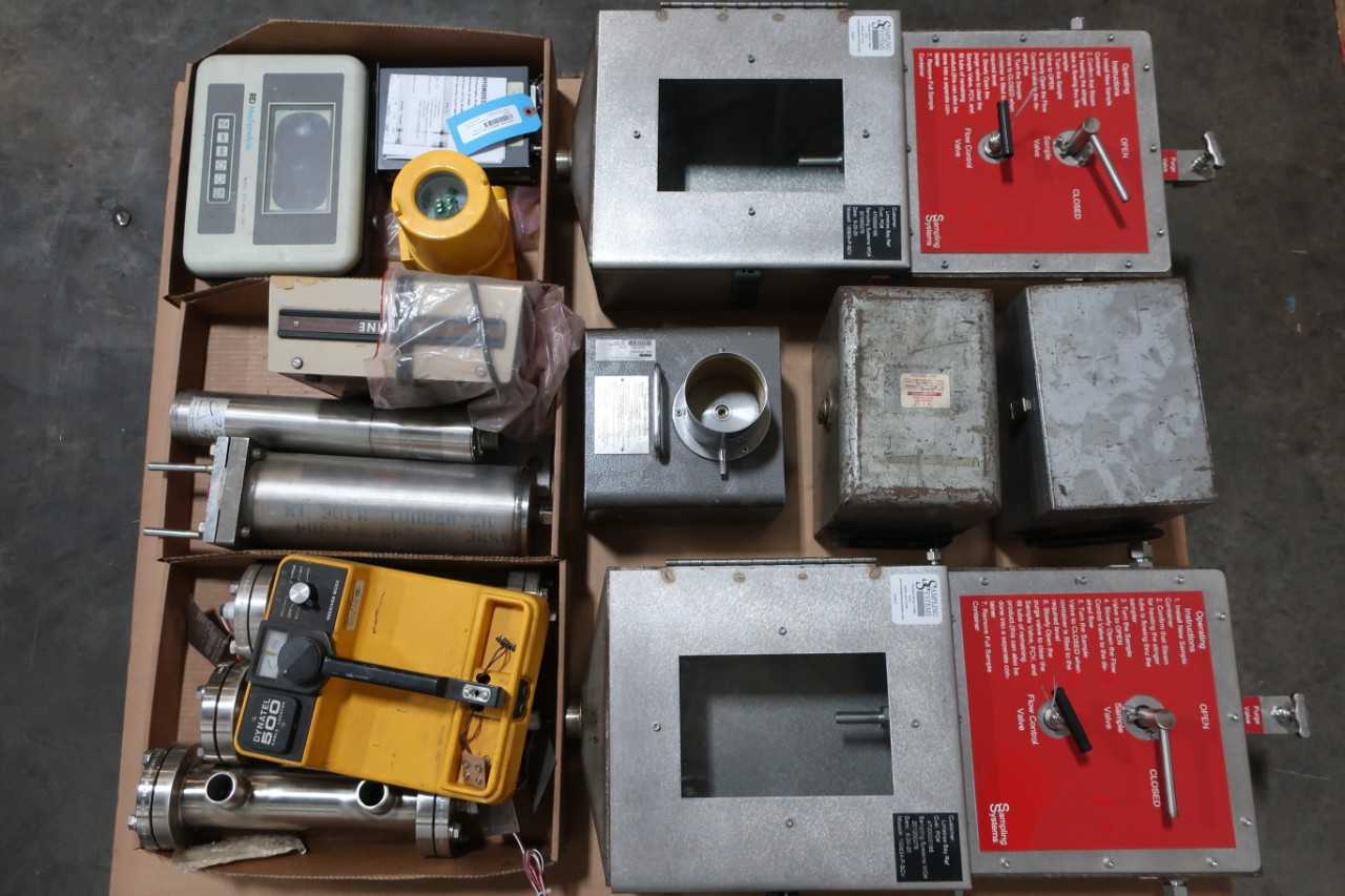 3 PALLETS OF ASSORTED TESTING EQUIPMENT - METAL INSPECTION EQUIPMENT