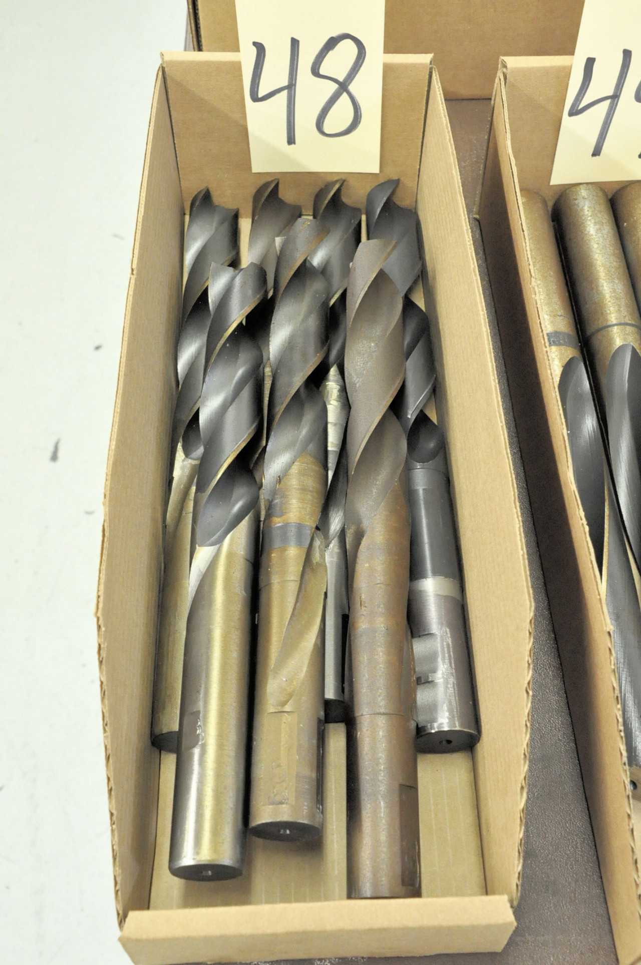 Lot-(7) Large Straight Shank Drills in (1) Box - ELECTRIC POWER TOOLS