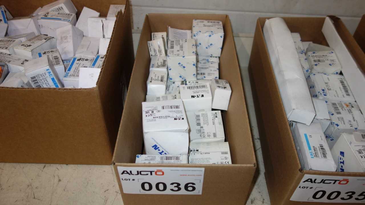 1 BOX OF EATON / CUTLER HAMMER ELECTRICAL - ELECTRICAL COMPONENTS
