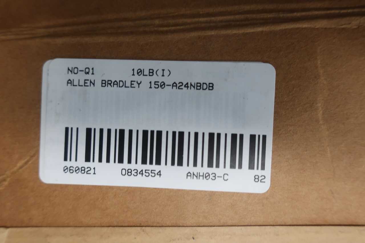 ALLEN BRADLEY 150-A24NBDB MOTOR CONTROLLER 15HP 460V-AC SER B - ELECTRIC MOTORS