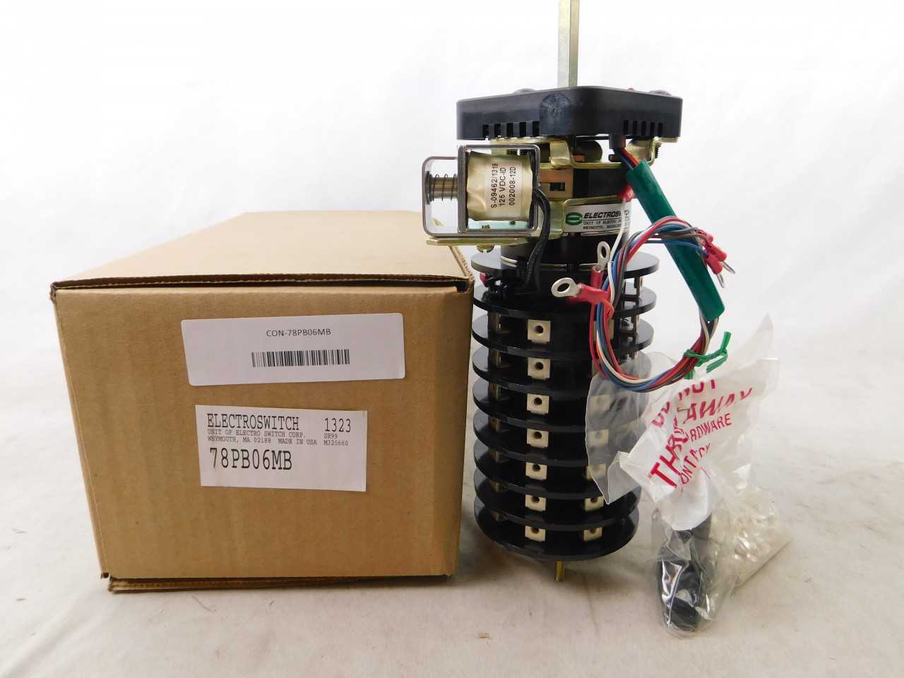 10 x Electro Switch 78PB06MB Switches - ELECTRICAL COMPONENTS