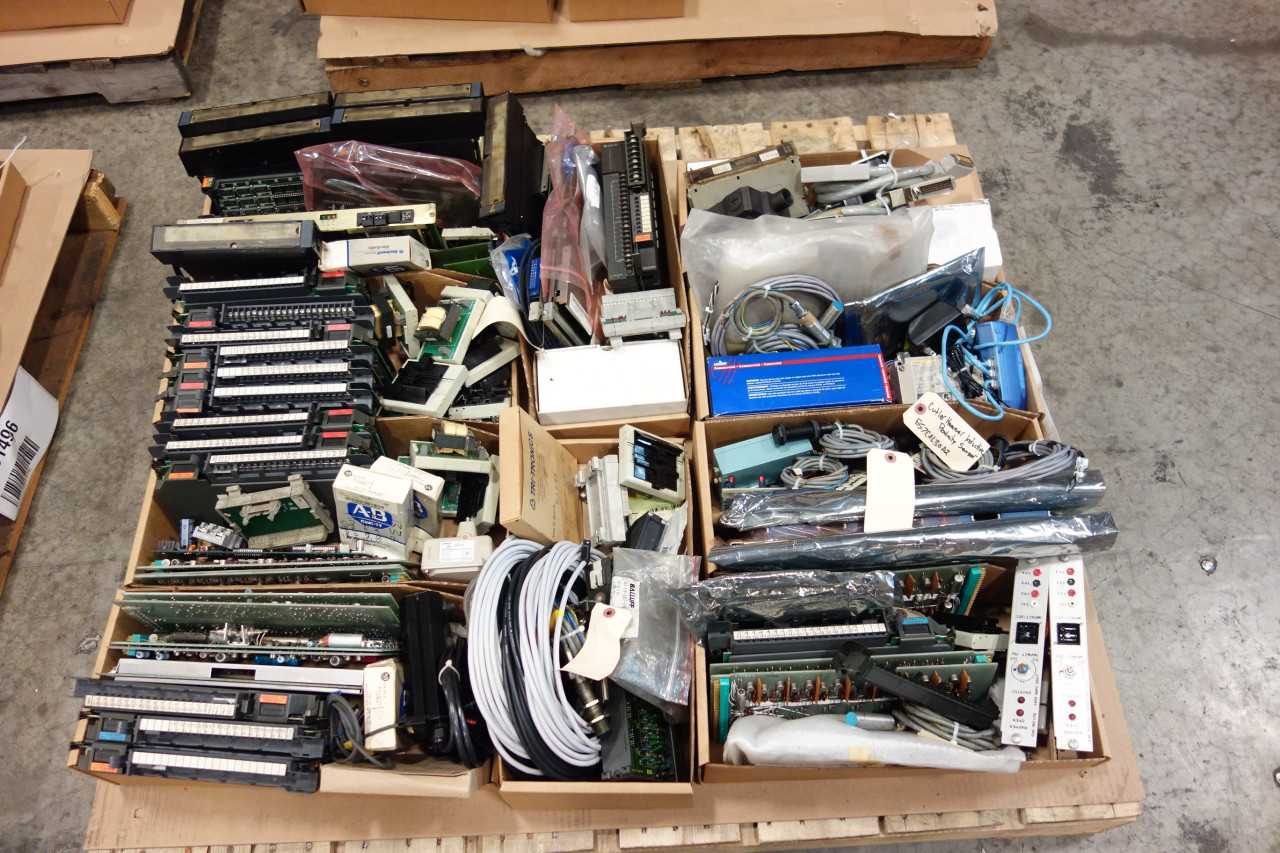 4 PALLETS OF ASSORTED AUTOMATION - INDUSTRIAL PARTS