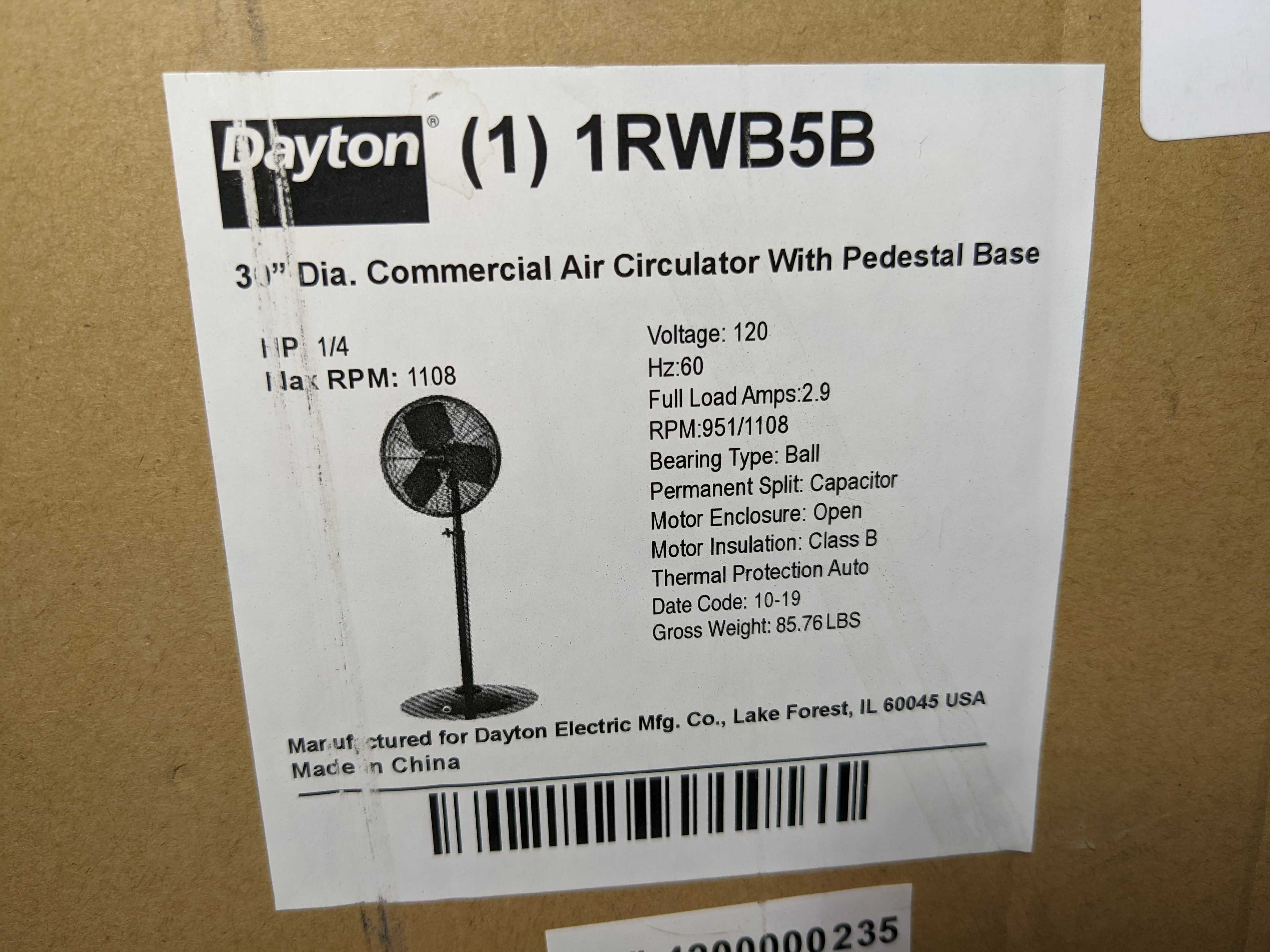 FAN - TEMPERATURE CONTROL COMPONENTS