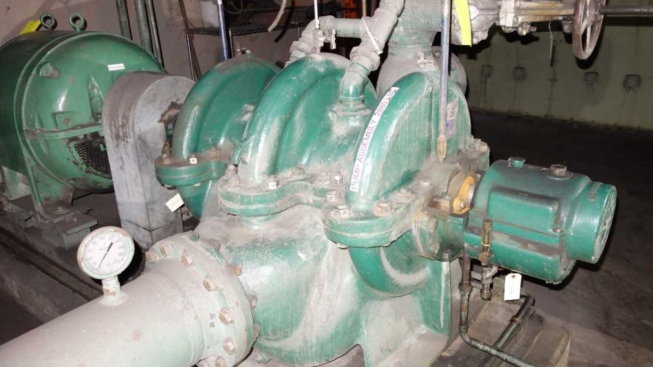 ALLIS CHALMERS 203-341-502 10X6 SPLIT CASE CENTRIFUGAL PUMP - CENTRIFUGAL PUMP