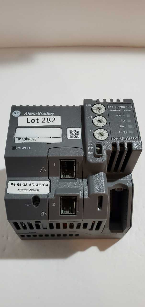 Allen Bradley Flex 5000 Ethernet Adapter - INDUSTRIAL PARTS Allen Bradley Flex 5000 Ethernet Adapter - INDUSTRIAL PARTS