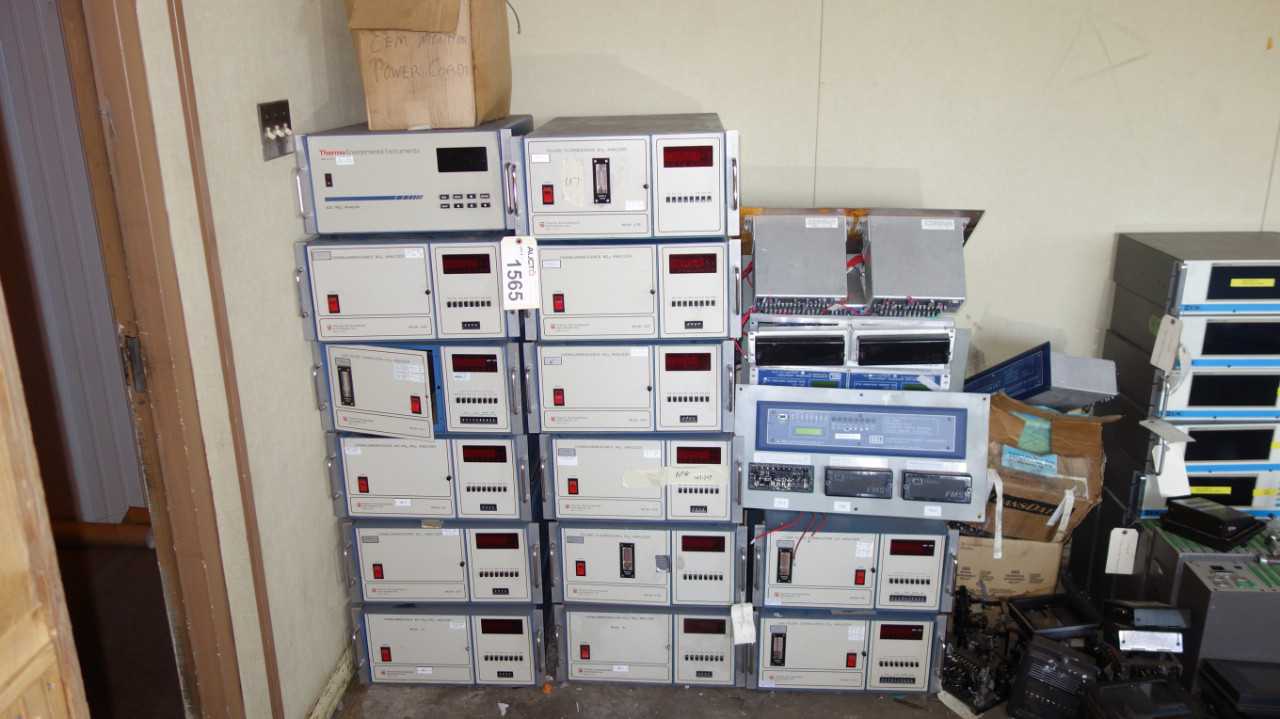 LOT OF ASSORTED THERMO, ESC, SEL ANALYZERS RELAYS - ANALYZER