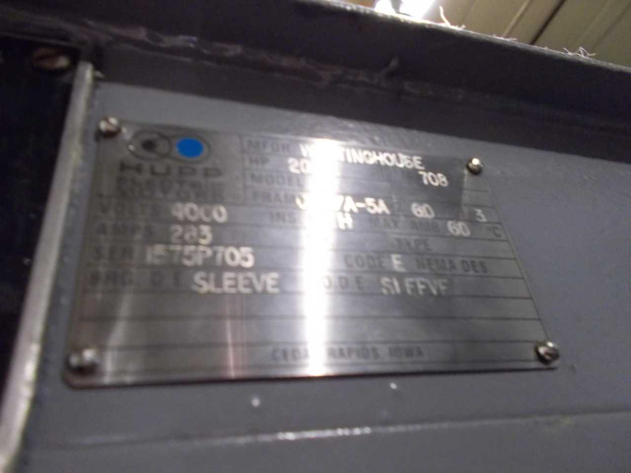 New Westinghouse 2000HP Electric Motor - ELECTRIC MOTORS