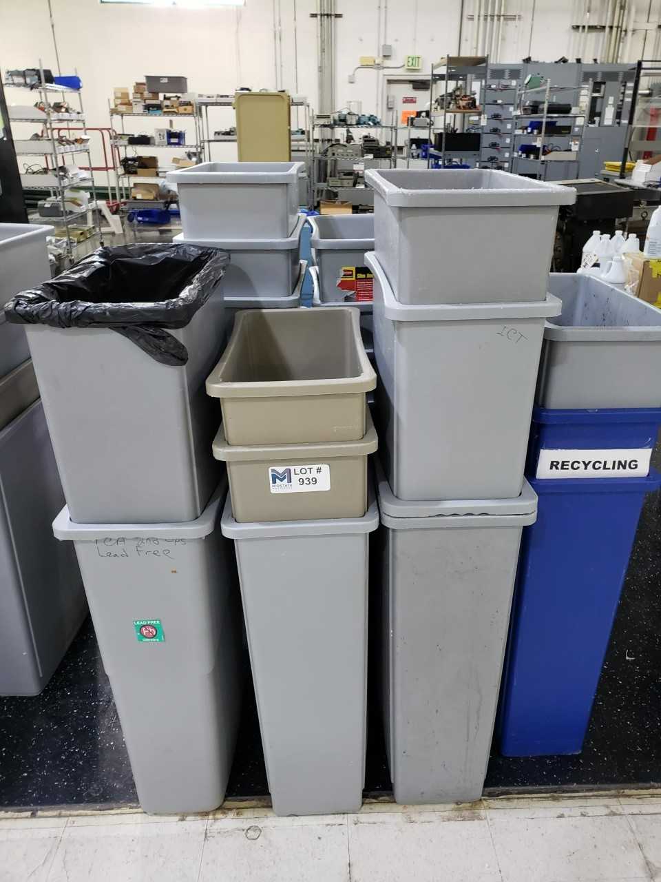 Misc Trash Cans - WASTE BINS