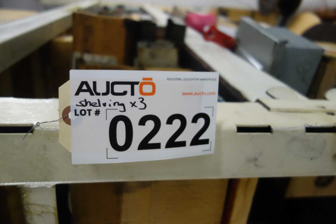 3x sections of pallet racking - PALLET RACKING